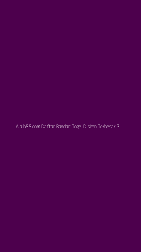 Tampilan Antarmuka Aplikasi Ajaib88.com Daftar Bandar Togel Diskon Terbesar - 3