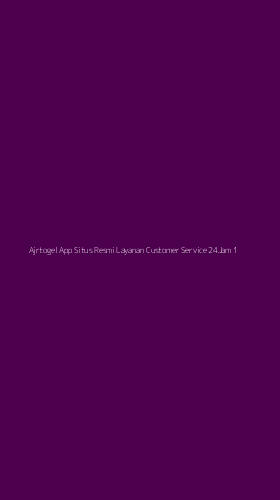 Tampilan Antarmuka Aplikasi Ajrtogel App Situs Resmi Layanan Customer Service 24jam - 1