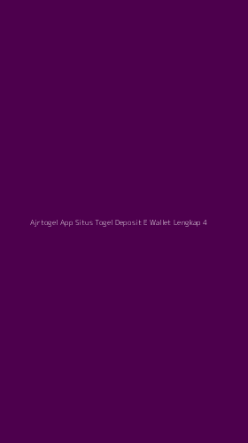 Tampilan Antarmuka Aplikasi Ajrtogel App Situs Togel Deposit E Wallet Lengkap - 4