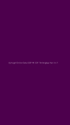 Tampilan Antarmuka Aplikasi Ajrtogel Online Data Sgp Hk Sdy Terlengkap Hari Ini - 1