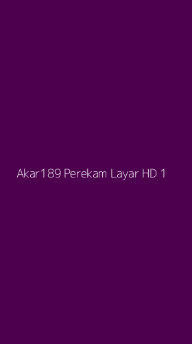 Tampilan Antarmuka Aplikasi Akar189 Perekam Layar Hd - 1