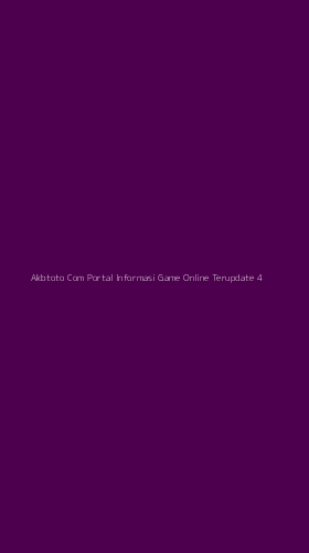 Tampilan Antarmuka Aplikasi Akbtoto Com Portal Informasi Game Online Terupdate - 4