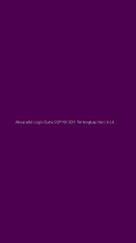 Tampilan Antarmuka Aplikasi Aksara4d Login Data Sgp Hk Sdy Terlengkap Hari Ini - 4