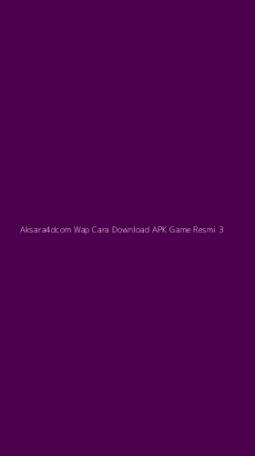 Tampilan Antarmuka Aplikasi Aksara4dcom Wap Cara Download Apk Game Resmi - 3