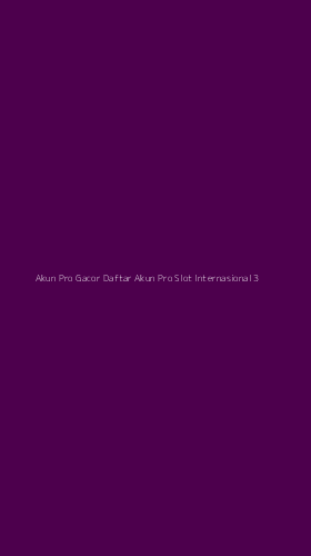 Tampilan Antarmuka Aplikasi Akun Pro Gacor Daftar Akun Pro Slot Internasional - 3