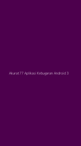 Tampilan Antarmuka Aplikasi Akurat77 Aplikasi Kebugaran Android - 3