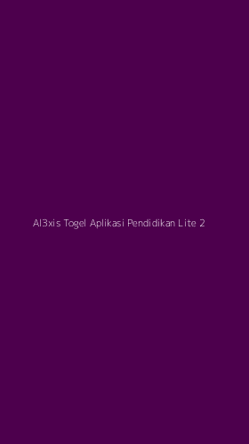 Tampilan Antarmuka Aplikasi Al3xis Togel Aplikasi Pendidikan Lite - 2