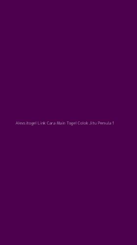 Tampilan Antarmuka Aplikasi Alexsitogel Link Cara Main Togel Colok Jitu Pemula - 1