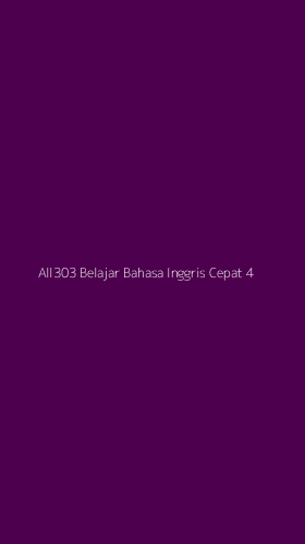 Tampilan Antarmuka Aplikasi All303 Belajar Bahasa Inggris Cepat - 4