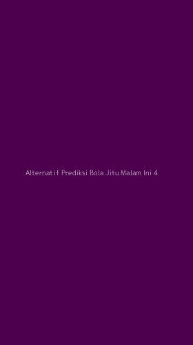 Tampilan Antarmuka Aplikasi Alternatif Prediksi Bola Jitu Malam Ini - 4