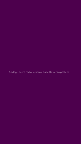Tampilan Antarmuka Aplikasi Amutogel Online Portal Informasi Game Online Terupdate - 3