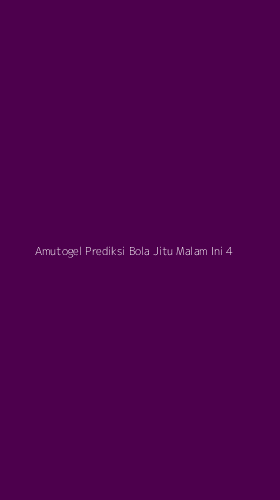 Tampilan Antarmuka Aplikasi Amutogel Prediksi Bola Jitu Malam Ini - 4