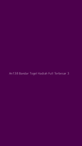 Tampilan Antarmuka Aplikasi An138 Bandar Togel Hadiah Full Terbesar - 3