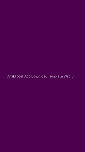 Tampilan Antarmuka Aplikasi Anaktogel App Download Template Web - 3