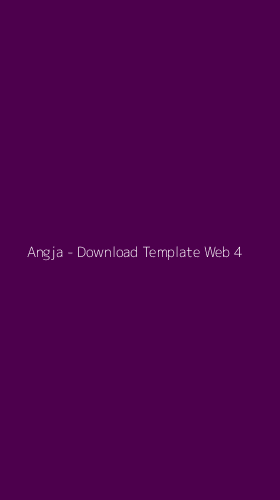 Tampilan Antarmuka Aplikasi Angja - Download Template Web - 4