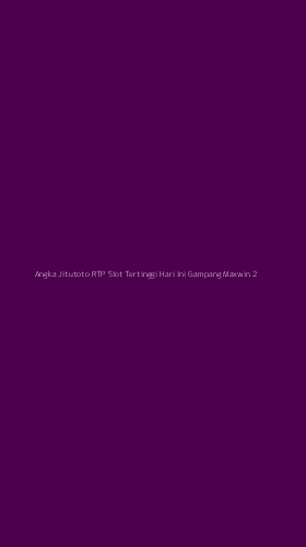Tampilan Antarmuka Aplikasi Angka Jitutoto Rtp Slot Tertinggi Hari Ini Gampang Maxwin - 2