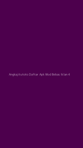 Tampilan Antarmuka Aplikasi Angkajitutoto Daftar Apk Mod Bebas Iklan - 4
