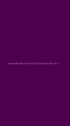 Tampilan Antarmuka Aplikasi Angkasa4d Bocoran Pola Slot Olympus Hari Ini - 4
