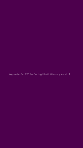Tampilan Antarmuka Aplikasi Angkasabet Bet Rtp Slot Tertinggi Hari Ini Gampang Maxwin - 1