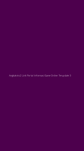 Tampilan Antarmuka Aplikasi Angkatoto2 Link Portal Informasi Game Online Terupdate - 3