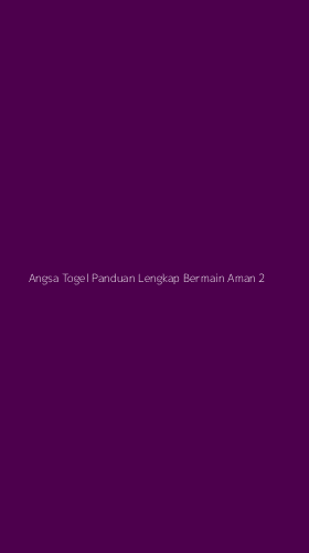 Tampilan Antarmuka Aplikasi Angsa Togel Panduan Lengkap Bermain Aman - 2