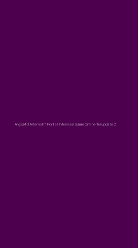 Tampilan Antarmuka Aplikasi Angsa4d Alternatif Portal Informasi Game Online Terupdate - 2