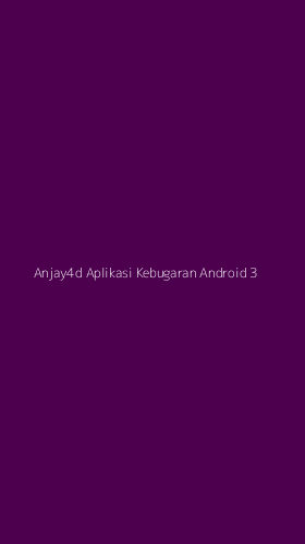 Tampilan Antarmuka Aplikasi Anjay4d Aplikasi Kebugaran Android - 3