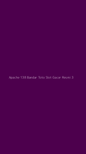 Tampilan Antarmuka Aplikasi Apache 138 Bandar Toto Slot Gacor Resmi - 3