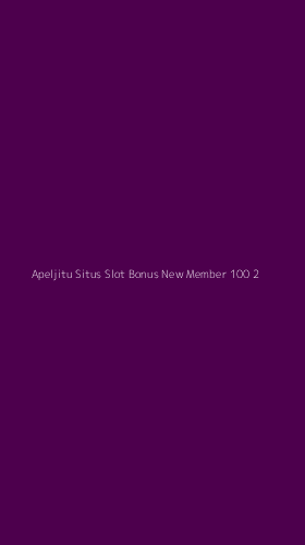 Tampilan Antarmuka Aplikasi Apeljitu Situs Slot Bonus New Member 100 - 2