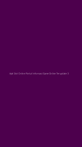 Tampilan Antarmuka Aplikasi Apk Slot Online Portal Informasi Game Online Terupdate - 3