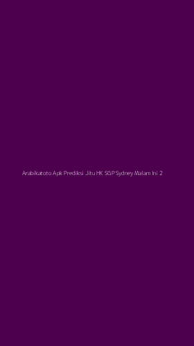 Tampilan Antarmuka Aplikasi Arabikatoto Apk Prediksi Jitu Hk Sgp Sydney Malam Ini - 2