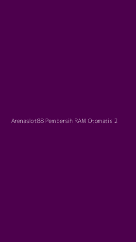 Tampilan Antarmuka Aplikasi Arenaslot88 Pembersih Ram Otomatis - 2