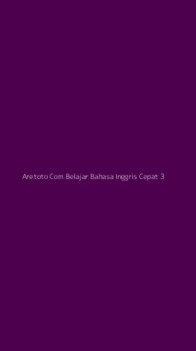 Tampilan Antarmuka Aplikasi Aretoto Com Belajar Bahasa Inggris Cepat - 3