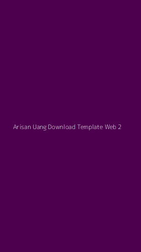 Tampilan Antarmuka Aplikasi Arisan Uang Download Template Web - 2
