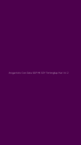 Tampilan Antarmuka Aplikasi Arogantoto Com Data Sgp Hk Sdy Terlengkap Hari Ini - 2
