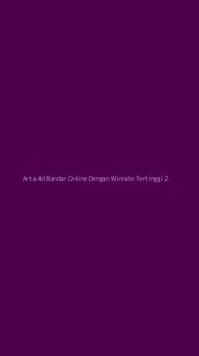 Tampilan Antarmuka Aplikasi Arta 4d Bandar Online Dengan Winrate Tertinggi - 2