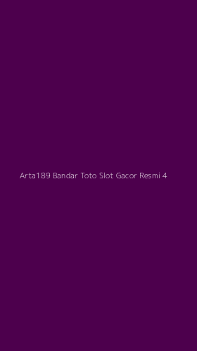 Tampilan Antarmuka Aplikasi Arta189 Bandar Toto Slot Gacor Resmi - 4