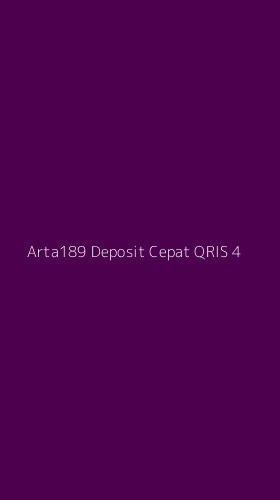 Tampilan Antarmuka Aplikasi Arta189 Deposit Cepat Qris - 4