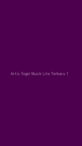 Tampilan Antarmuka Aplikasi Artis Togel Musik Lite Terbaru - 1