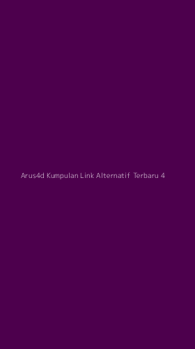 Tampilan Antarmuka Aplikasi Arus4d Kumpulan Link Alternatif Terbaru - 4