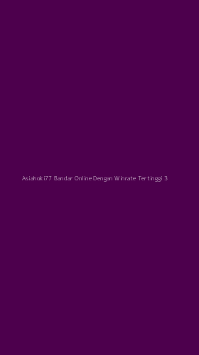 Tampilan Antarmuka Aplikasi Asiahoki77 Bandar Online Dengan Winrate Tertinggi - 3