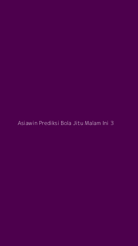 Tampilan Antarmuka Aplikasi Asiawin Prediksi Bola Jitu Malam Ini - 3