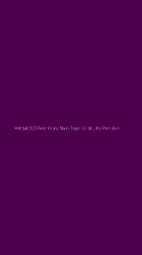 Tampilan Antarmuka Aplikasi Askbak303 Resmi Cara Main Togel Colok Jitu Pemula - 4