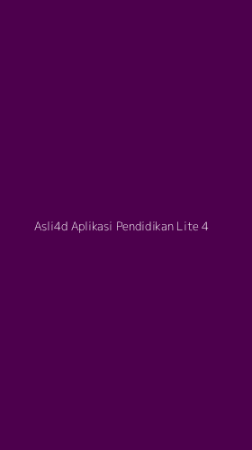 Tampilan Antarmuka Aplikasi Asli4d Aplikasi Pendidikan Lite - 4