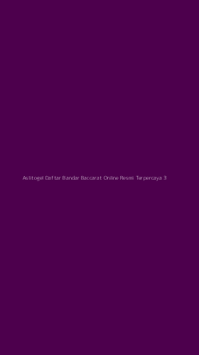 Tampilan Antarmuka Aplikasi Aslitogel Daftar Bandar Baccarat Online Resmi Terpercaya - 3