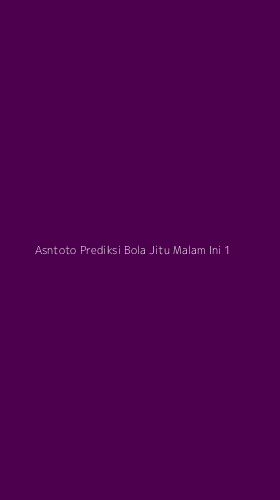 Tampilan Antarmuka Aplikasi Asntoto Prediksi Bola Jitu Malam Ini - 1