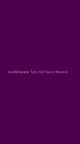 Tampilan Antarmuka Aplikasi Aso99 Bandar Toto Slot Gacor Resmi - 4