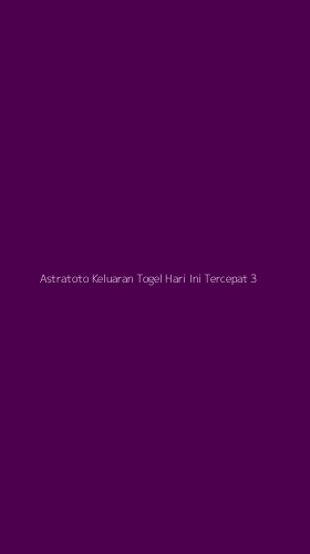Tampilan Antarmuka Aplikasi Astratoto Keluaran Togel Hari Ini Tercepat - 3