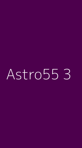 Tampilan Antarmuka Aplikasi Astro55 - 3