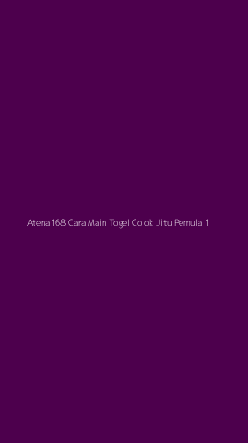Tampilan Antarmuka Aplikasi Atena168 Cara Main Togel Colok Jitu Pemula - 1